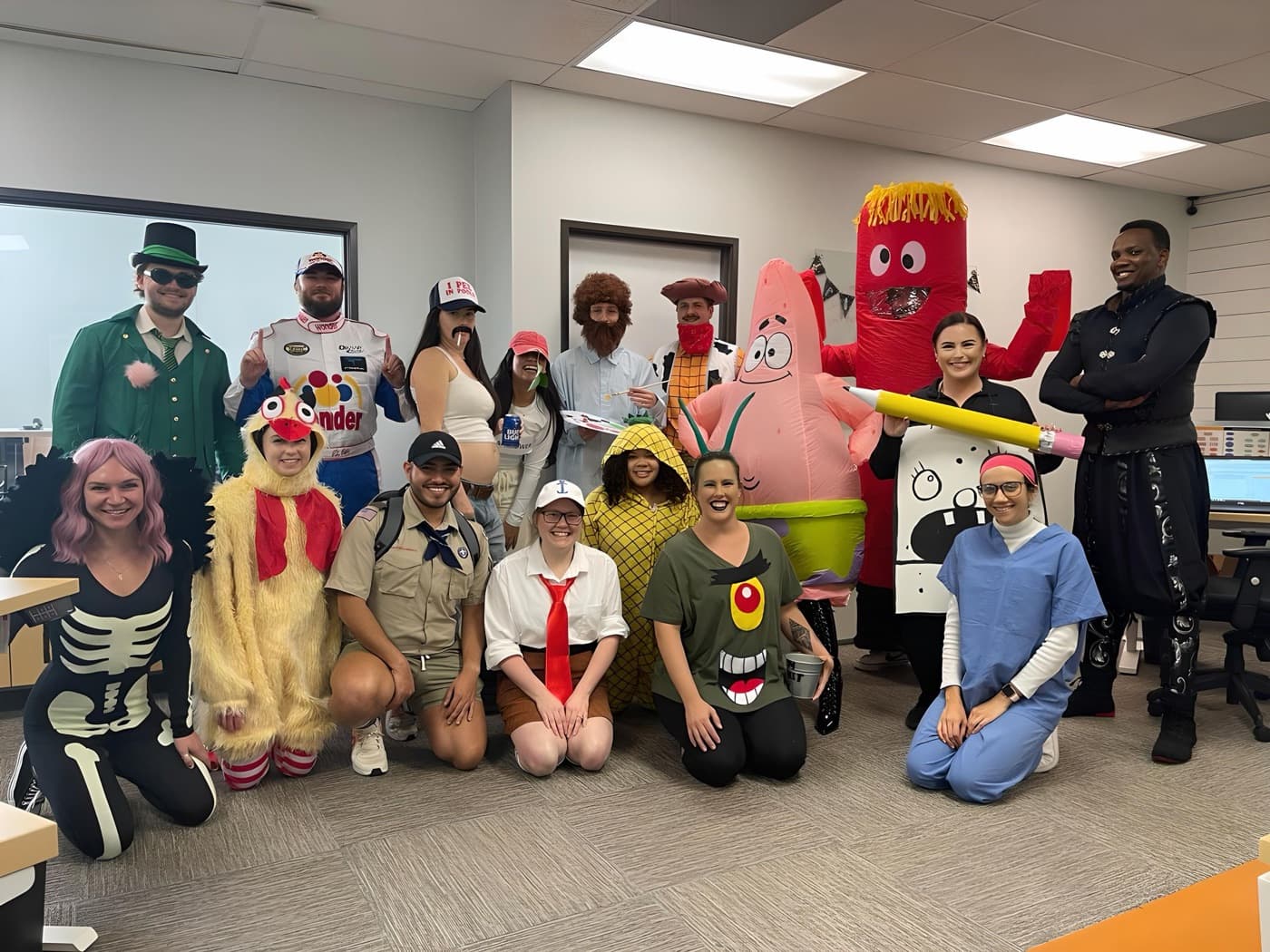 Game 7 Halloween costume contest