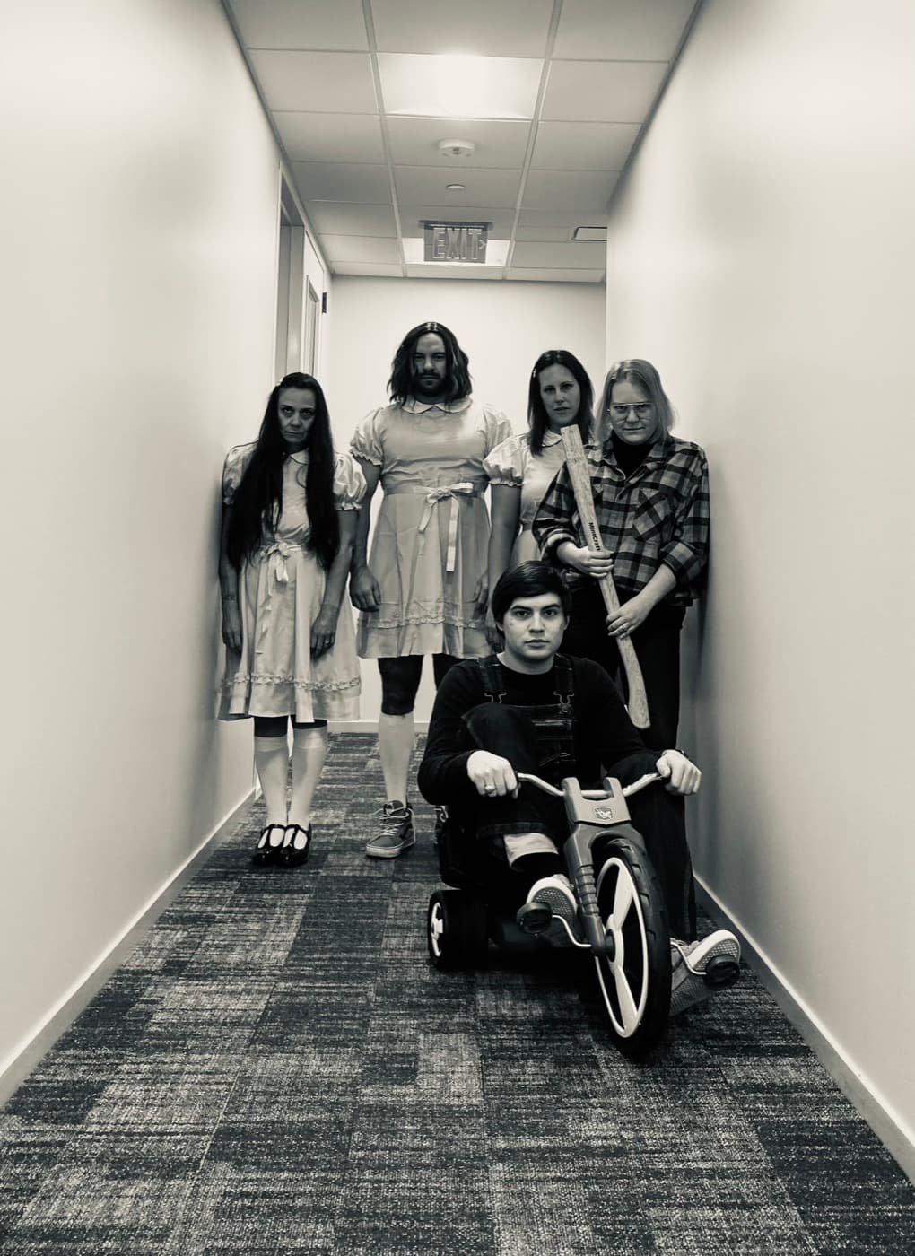 Halloween team photo